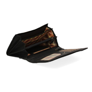 Portafoglio uomo in vera pelle - Modello False - Casual - 18.0 x 11.0 x 4.0 cm