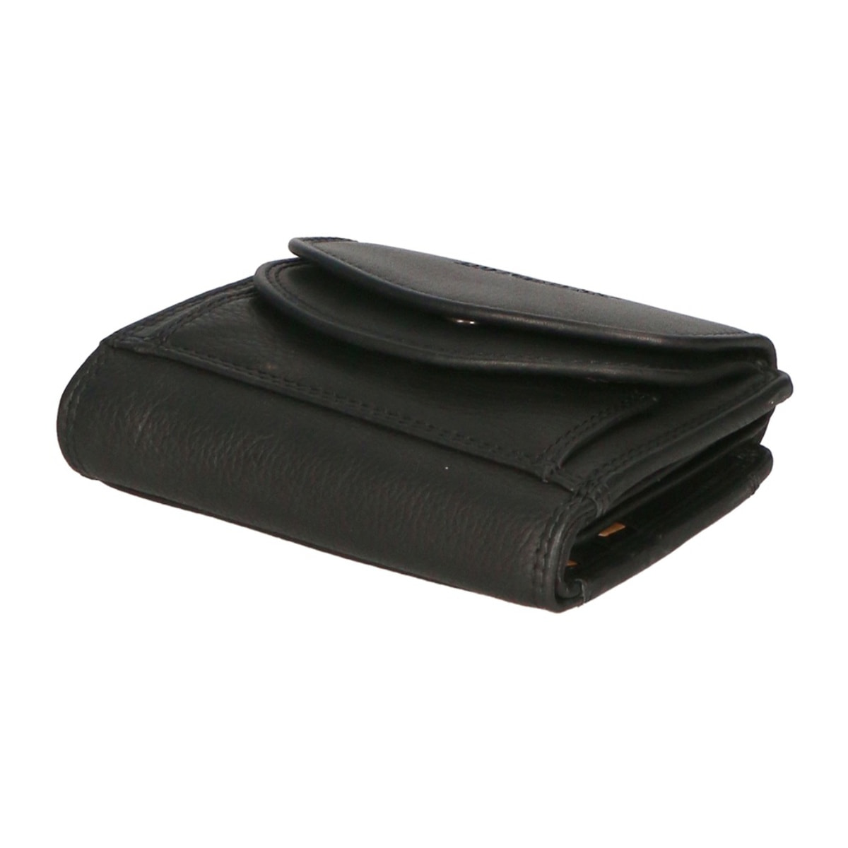 Portafoglio uomo in vera pelle - Modello False - RFID - 14.0 x 12.0 x 2.5 cm