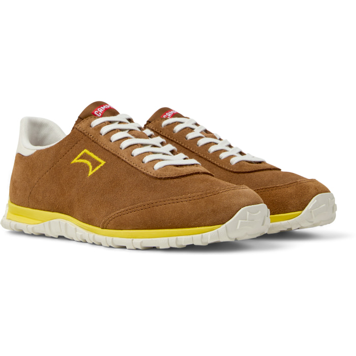 Zapatillas - CAMPER Drift Walk - Marron - Cuero de gamuza