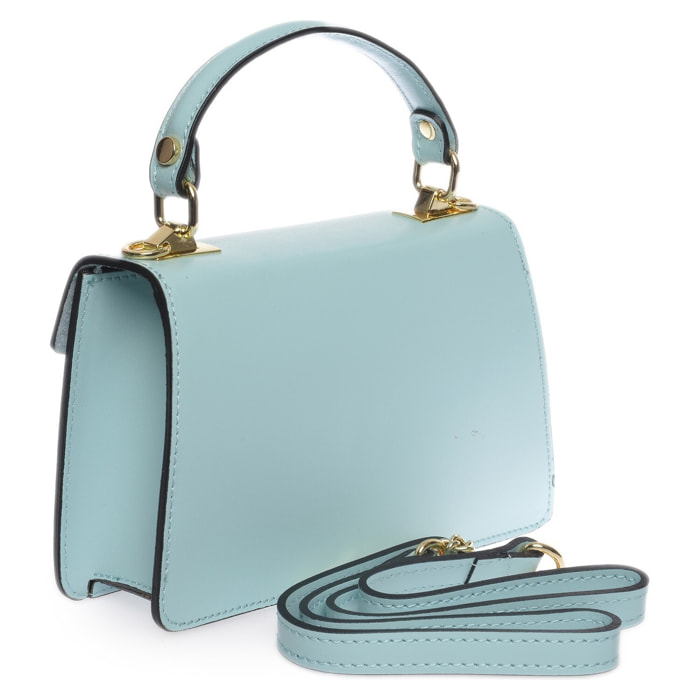 Borsa a mano Anna Luchini Turchese