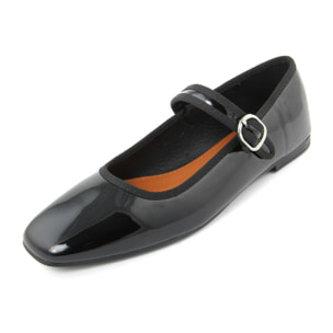 Ballerine Donna colore Nero-Altezza tacco:1cm