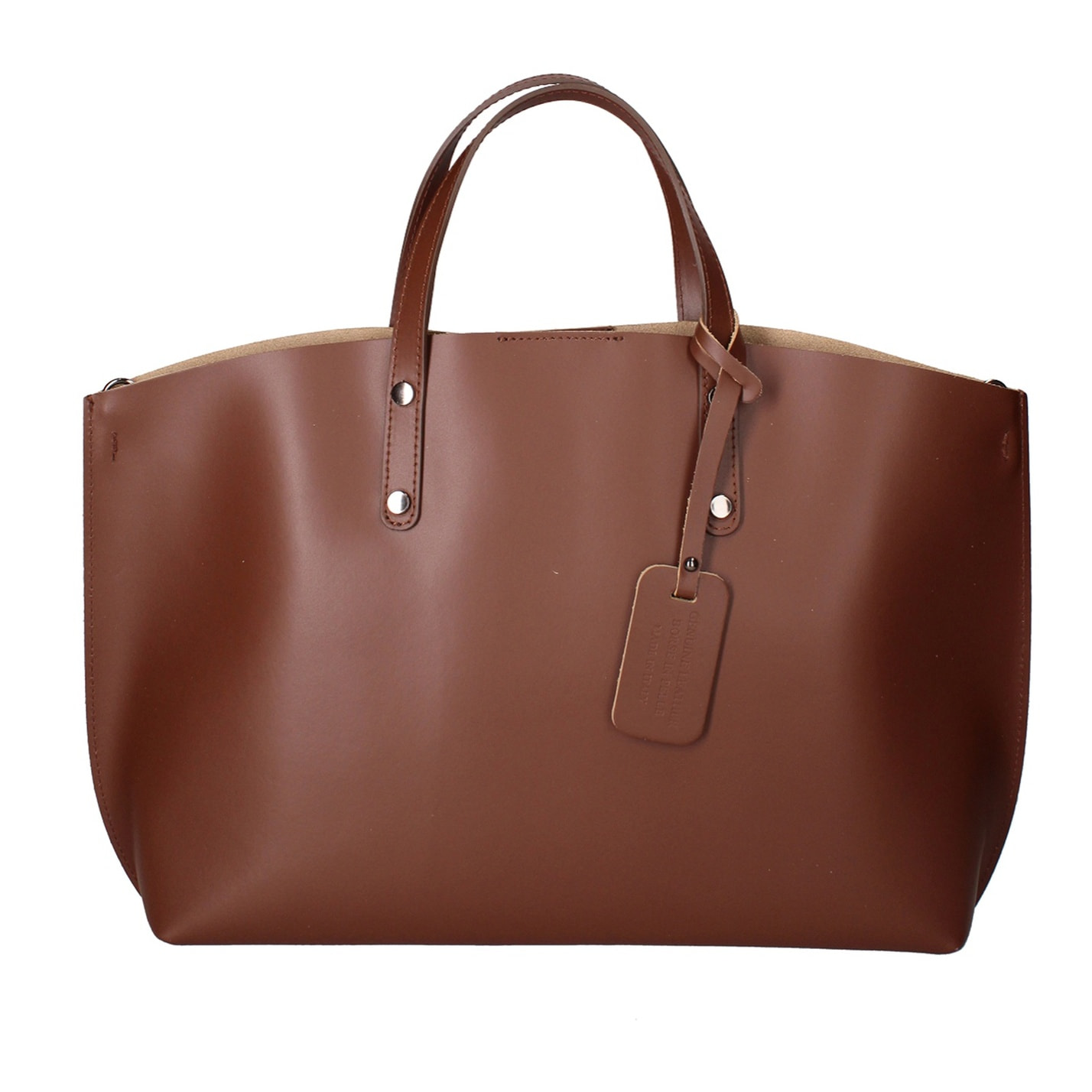 Borsa a mano da donna - Modello Lumena - Vera pelle - 48.0 x 31.0 x 11.0 cm
