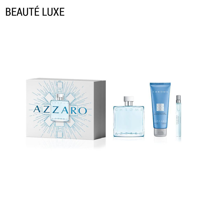 Chrome - Coffret Eau de Toilette 100 ml + 10 ml + 75 ml
