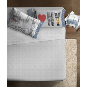 Completo letto fotografico Fine-Art IPERSAN Puro Cotone New York