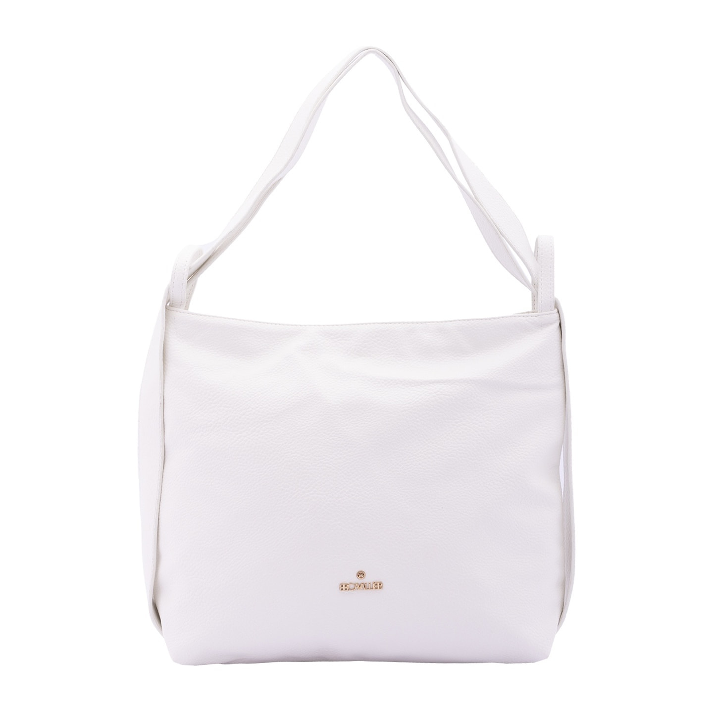 Borsa a spalla da donna - Modello False - Ecopelle e poliestere - 40.0 x 33.0 x 11.0 cm