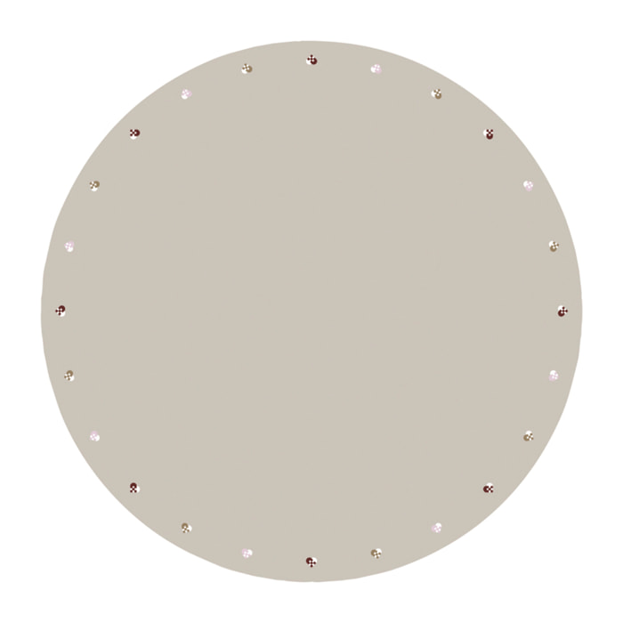 Tapis de sapin de noël Christmas Hearts Embroidery