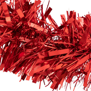 Guirlande de Noël boa 150x8x2m rouge