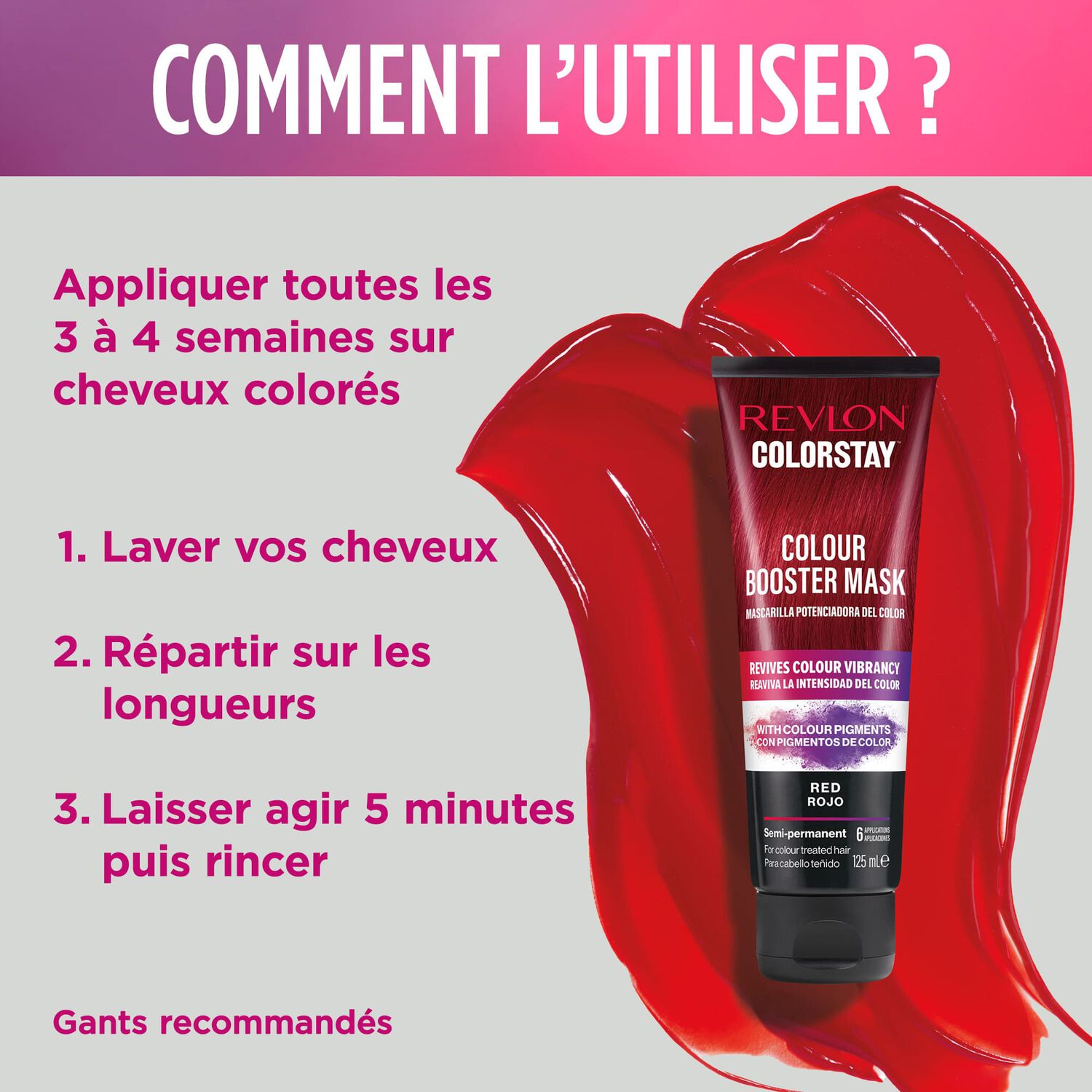 ColorStay Colour Booster Mask - Coloration Temporaire en Masque
