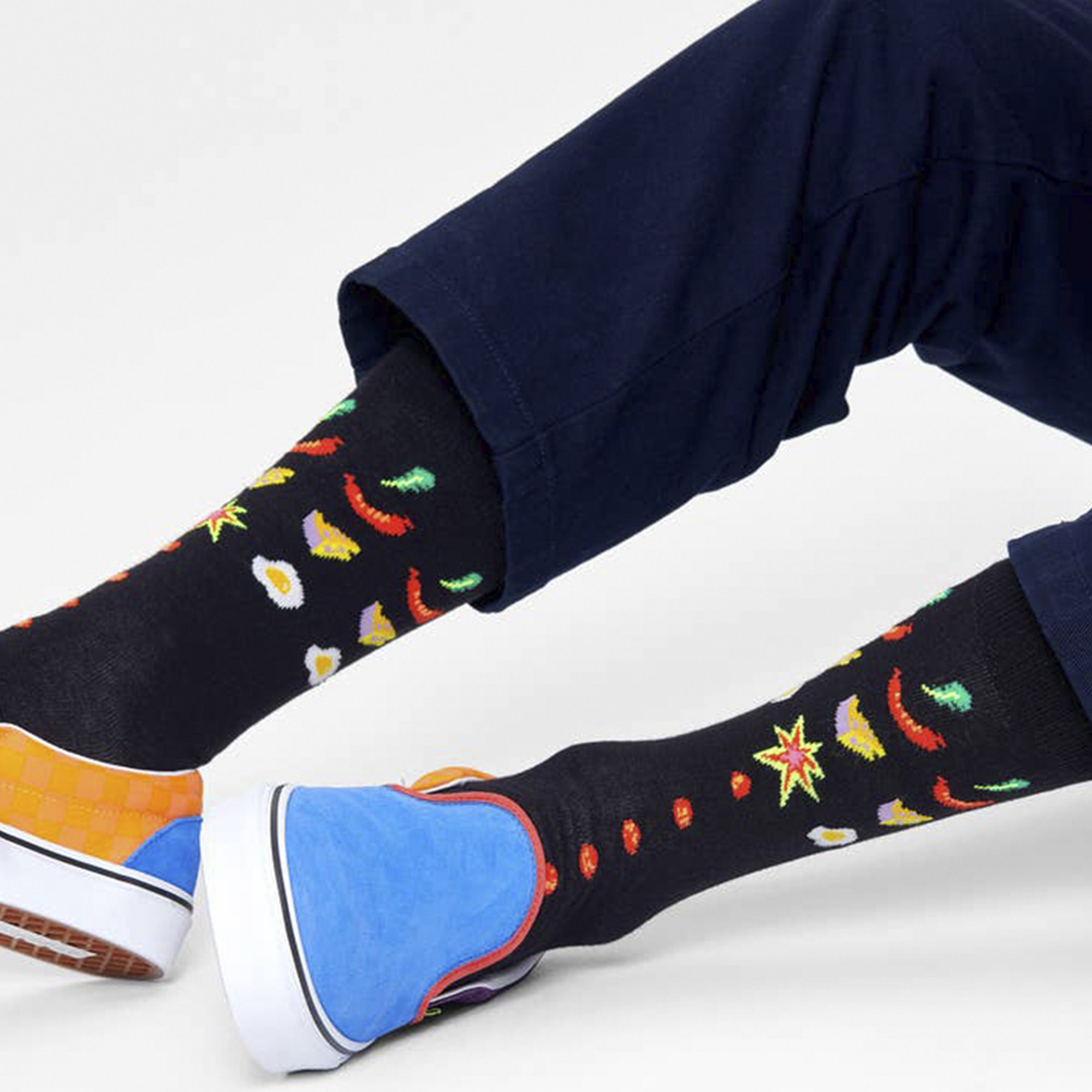 Calcetines pizza invaders sock
