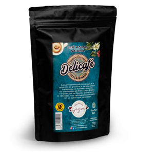 Café molido natural descafeinado, 250 gr.