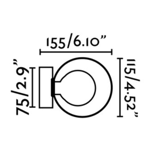 PERLA Aplique oro viejo