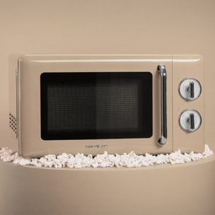Cecotec Micro-ondes 20 L ProClean 3010 Retro Beige