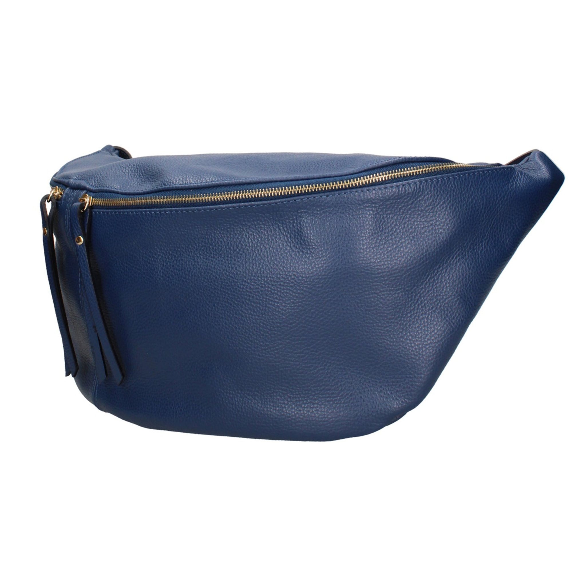 Borsa a tracolla da donna Made in Italy - Modello Caelia Plus - 100% pelle - 47.0 x 28.0 x 2.0 cm