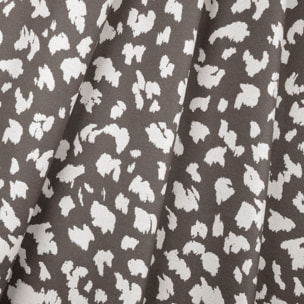 Rideau thermique et phonique obscurcissant jacquard face polaire - Gris Foncé