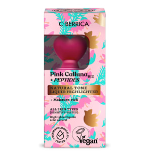 Pink Calluna - Highlighter Liquide Booster d'Éclat Peau Dorée 30ml