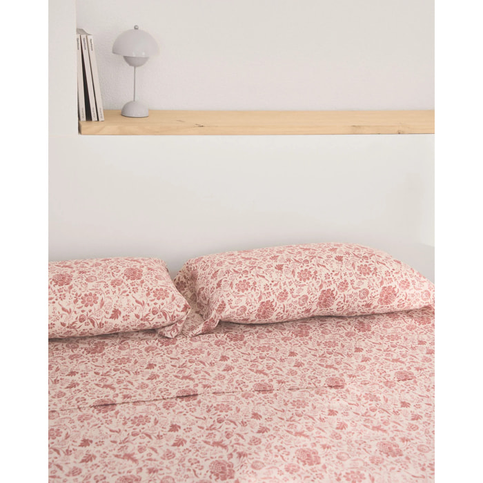 Set di lenzuola di cotone 100% herbaria rosette