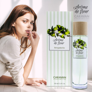 Frasco 150 ml caravan arome de fleur bergamota