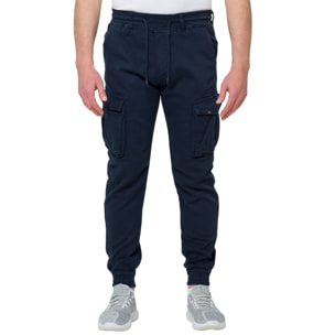 Pantalone cargo Hot Buttered Sandbar blu navy