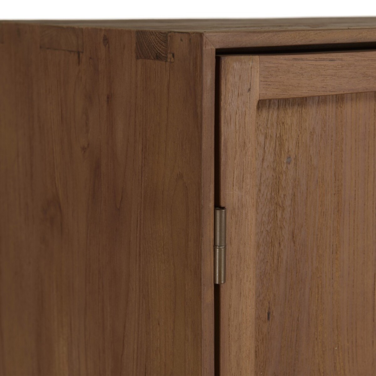 SIXTINE - Armoire 2 portes 90x200cm en bois de teck recyclé