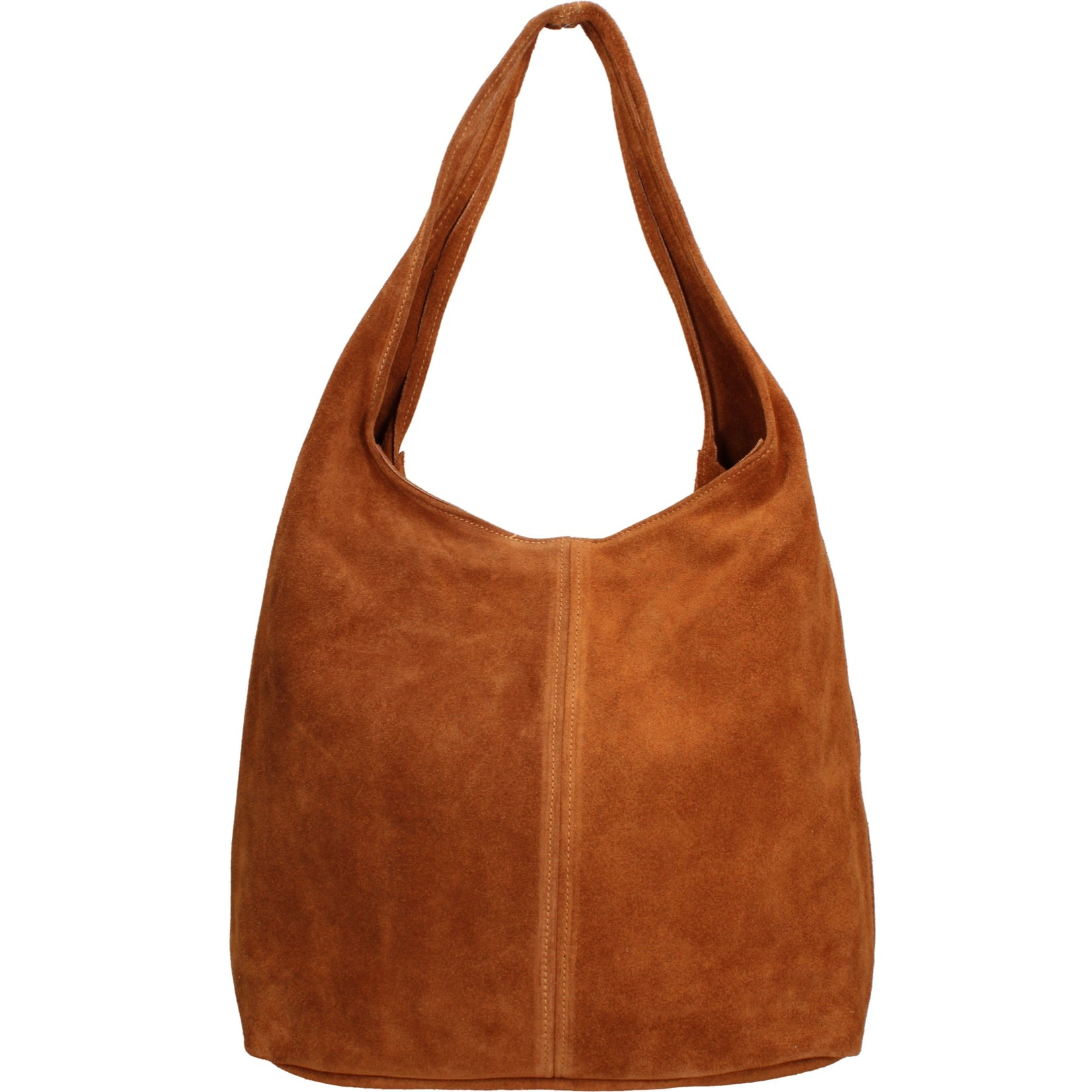 Borsa a mano da donna Made in Italy - Modello Valeria Chic - 100% pelle - 40.0 x 35.0 x 15.0 cm