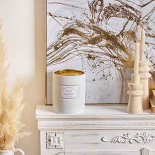 Bougie parfumée Lucia blanc 1800g