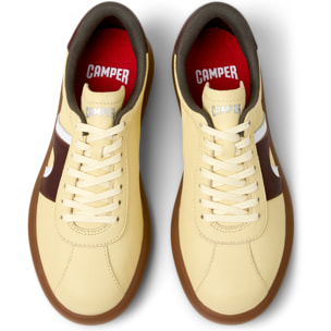 Zapatillas - CAMPER Pelotas Soller - Amarillo - Cuero liso
