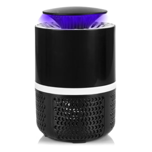 Acchiappamosche elettrico con luce LED, aspirapolvere e serbatoio.