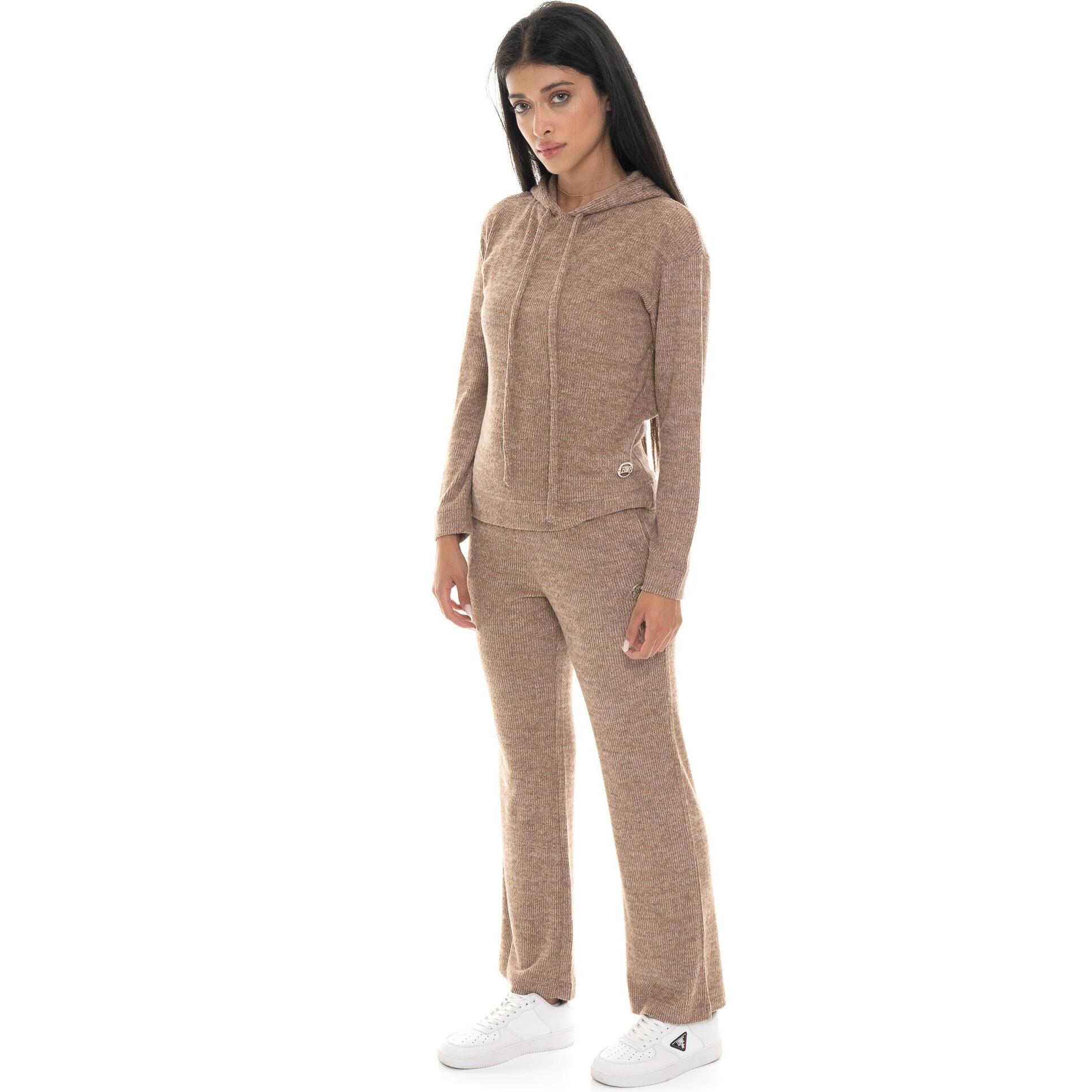 Pantalones de invierno acanalados de tacto cálido para mujer Leone 1947