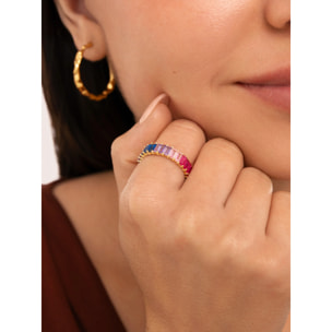 Anelli Sia Berries Argento Placcato Oro