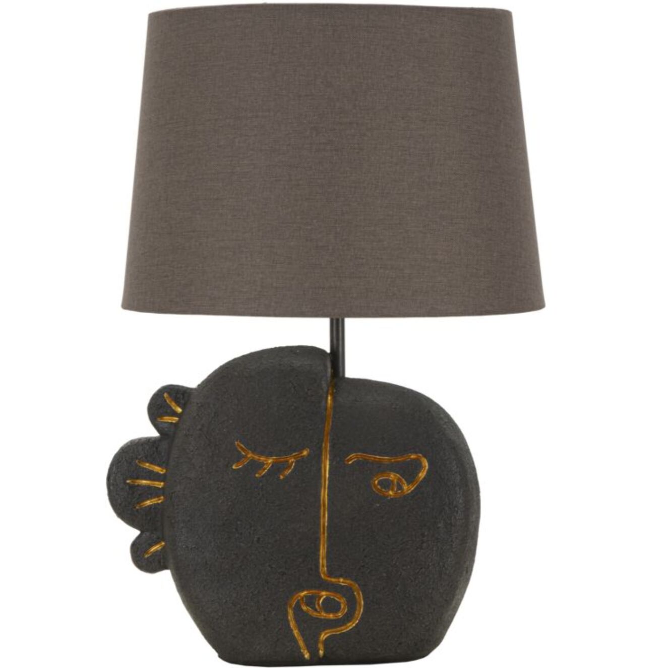 LAMPADA DA TAVOLO TRIBAL -B- CM Ø 27,5X39,5