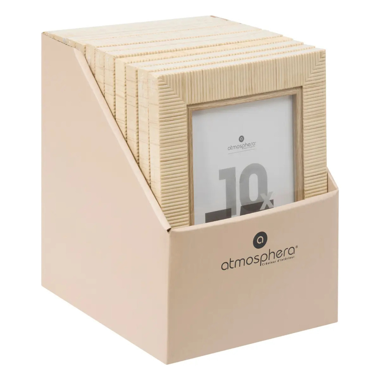 Cadre photo Théa beige 10x15cm