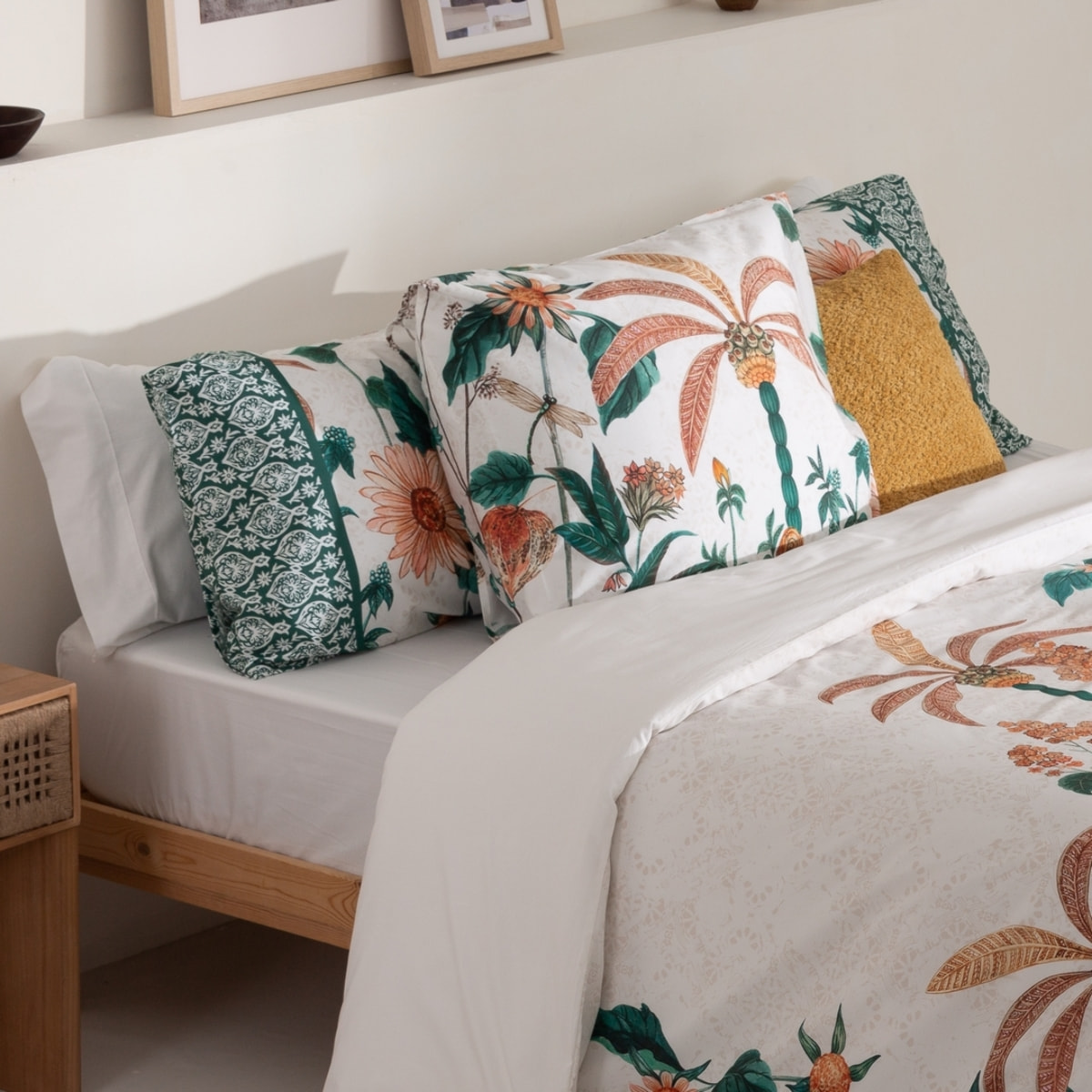 Taie d'oreiller TAMBARA BLANC