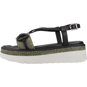 Sandalias Mujer de la marca STONEFLY  modelo SOLES 4 NAPPA LTH/RAFFIA Black