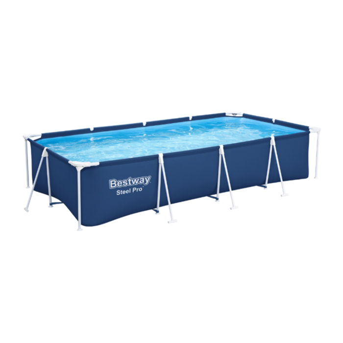Bestway Piscine hors sol - Rectangulaire - Steel Pro - 400 x 211 x 81 cm