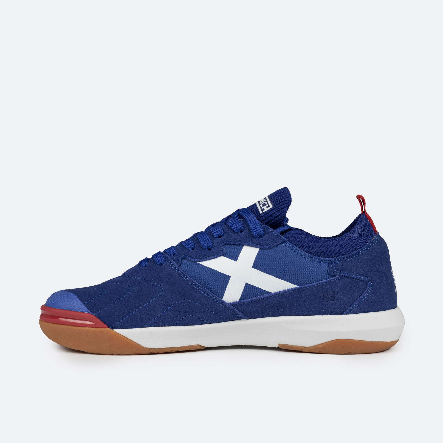 MUNICH GRESCA 2.0 Zapatillas fútbol sala Diseño Futurista Azul y Blanco