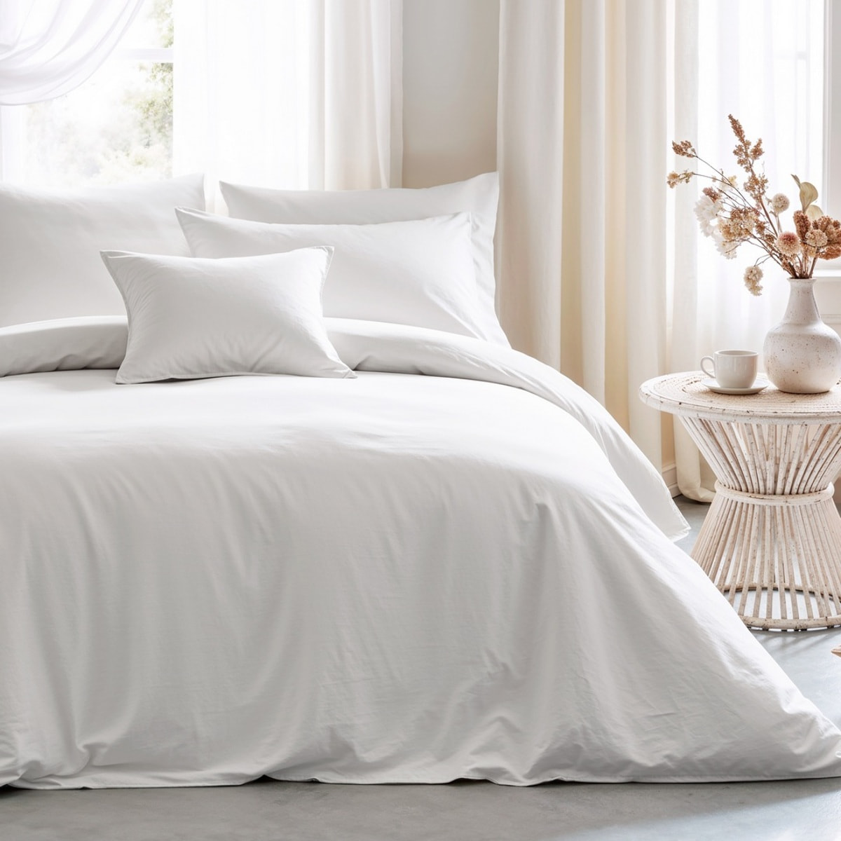 Funda de almohada BLANCO