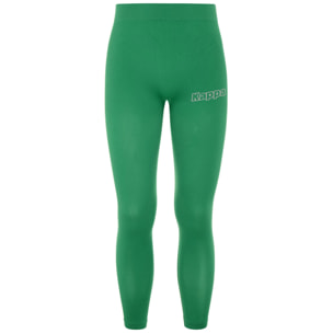 Pantalone Intimo Kappa Uomo Donna KOMBAT SKIN BANT Verde