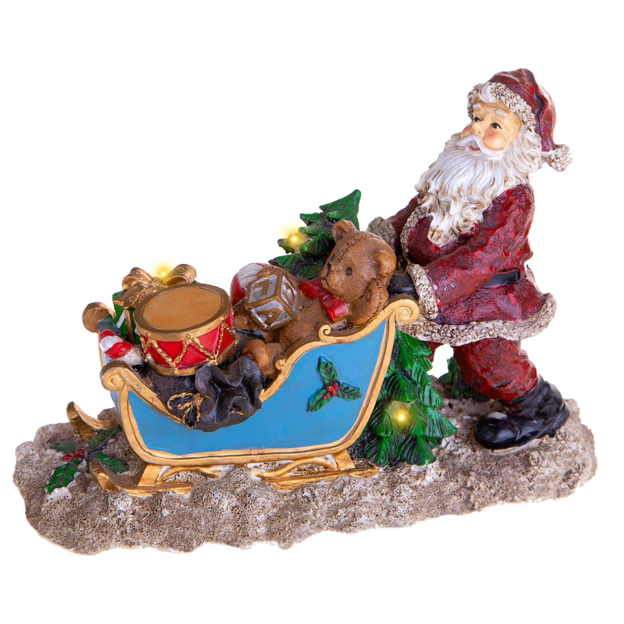 Babbo natale - Pezzi 2 - 27,5xH19,5x10,5cm - Bianchi Dino SpA