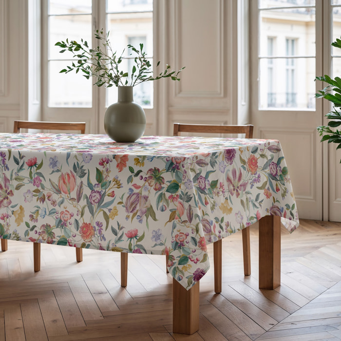 Nappe imprimée anti-tâches LISSI MULTICOLORE