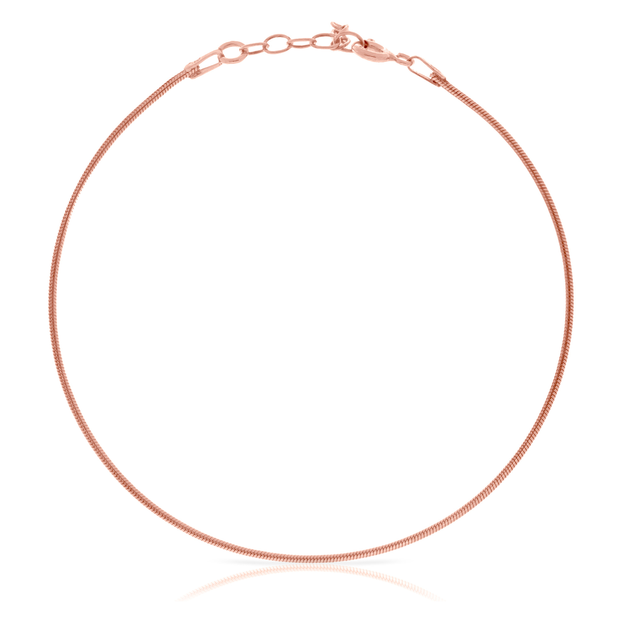 Pulsera de Plata de Ley 925  con catenado serpiente