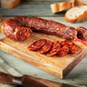 2 x Herradura de Chorizo Ibérico Piquant Bellota 100% Naturel - 2x350g - Espagne - César Nieto