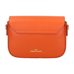 Borsa a tracolla da donna - Modello False - Vera pelle - 18.0 x 12.0 x 5.5 cm