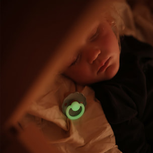 Frigg Pack 2 Chupetes Night Silicona Daisy