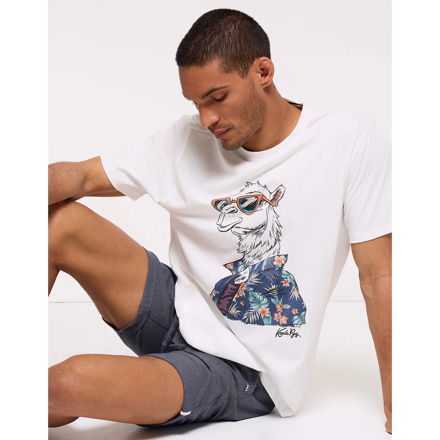 Camiseta Manga Corta Blanco - Lilia