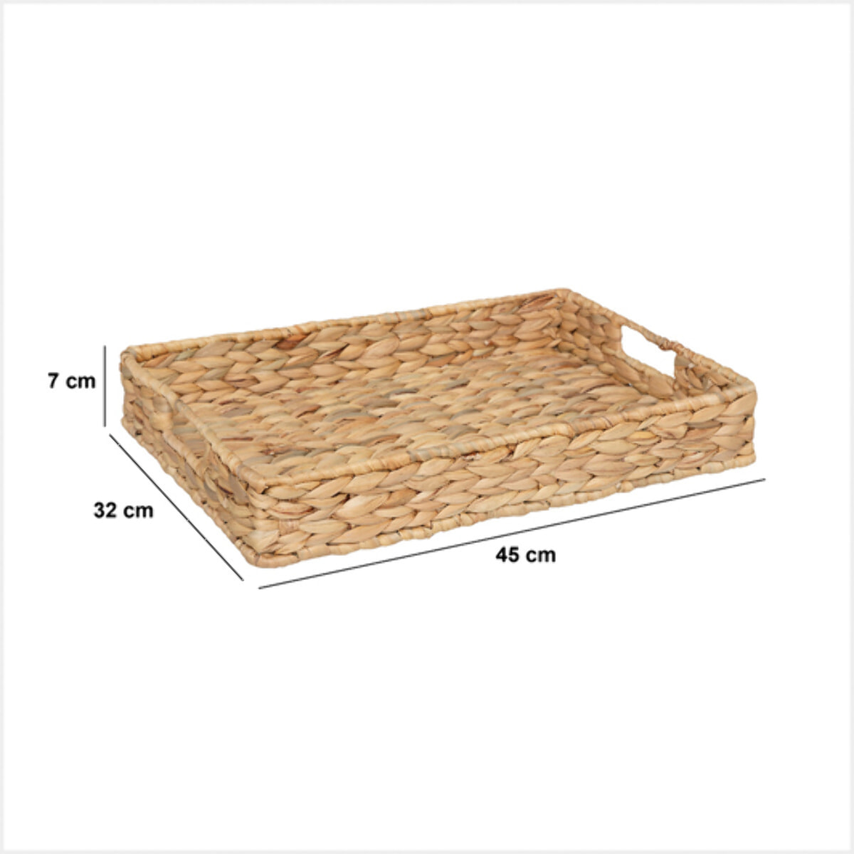 Plateau "Harmony" rectangle 45x30cm