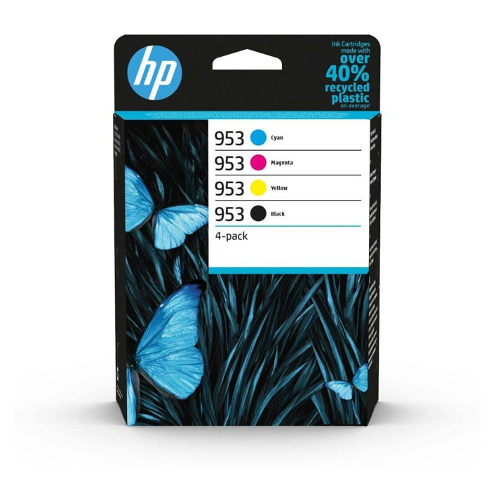 Cartouche d'encre HP 953 Noire + 3couleurs
