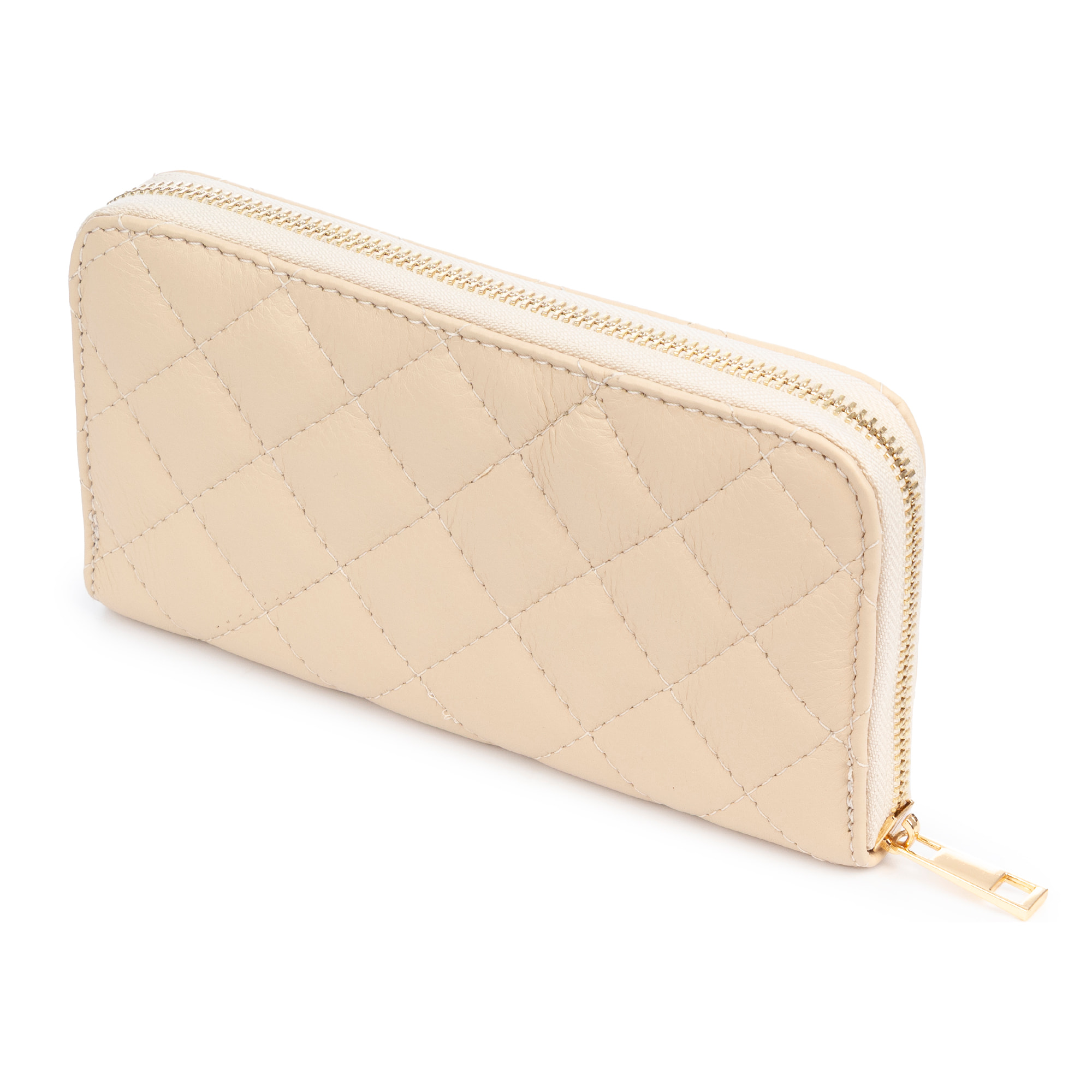 Andali portafoglio donna. Pelle autentica finitura Dollaro.