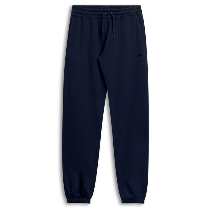 Kappa - Pantalones Hombre Azul - Shedir French Terry