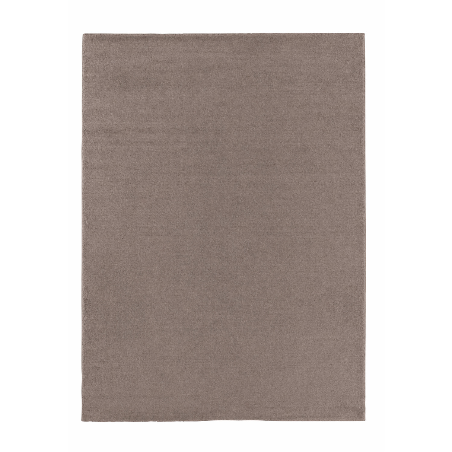NUBE - Tapis doux et moelleux à poils courts taupe