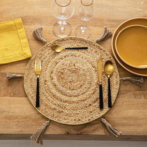 Set Table Jute Lurex D 38